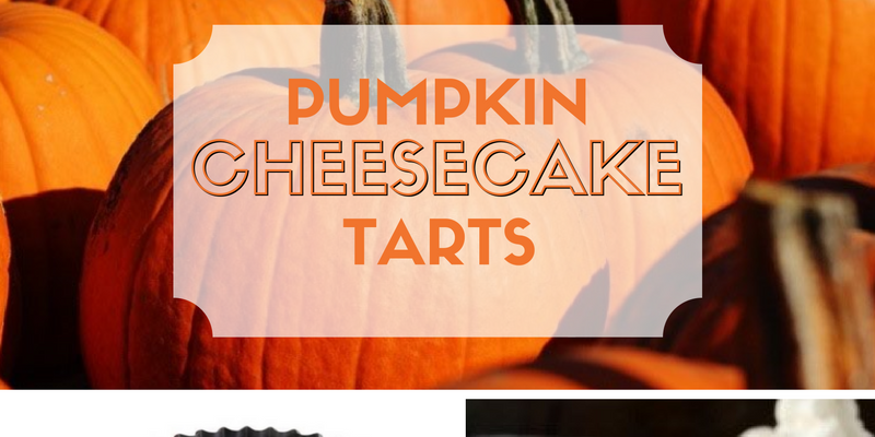 Pumpkin Cheesecake Tarts