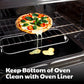 Cooks Innovations Non-Stick Oven Liner - Professional Grade - Heavy Duty Black - BPA & PFOA Free Heat Resistant Baking Mat