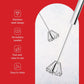 Cooks Innovations Push Down Zip Whisk - Kitchen Tools - Fast Mixing & Blending - Durable & Easy to Use