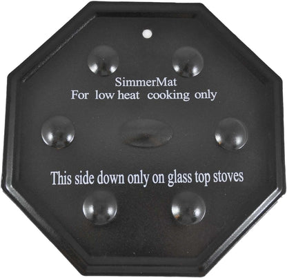 Cooks Innovations SimmerMat Heat Diffuser for All Stove Types Dishwasher Safe Stove Top Cover - 1 Pack