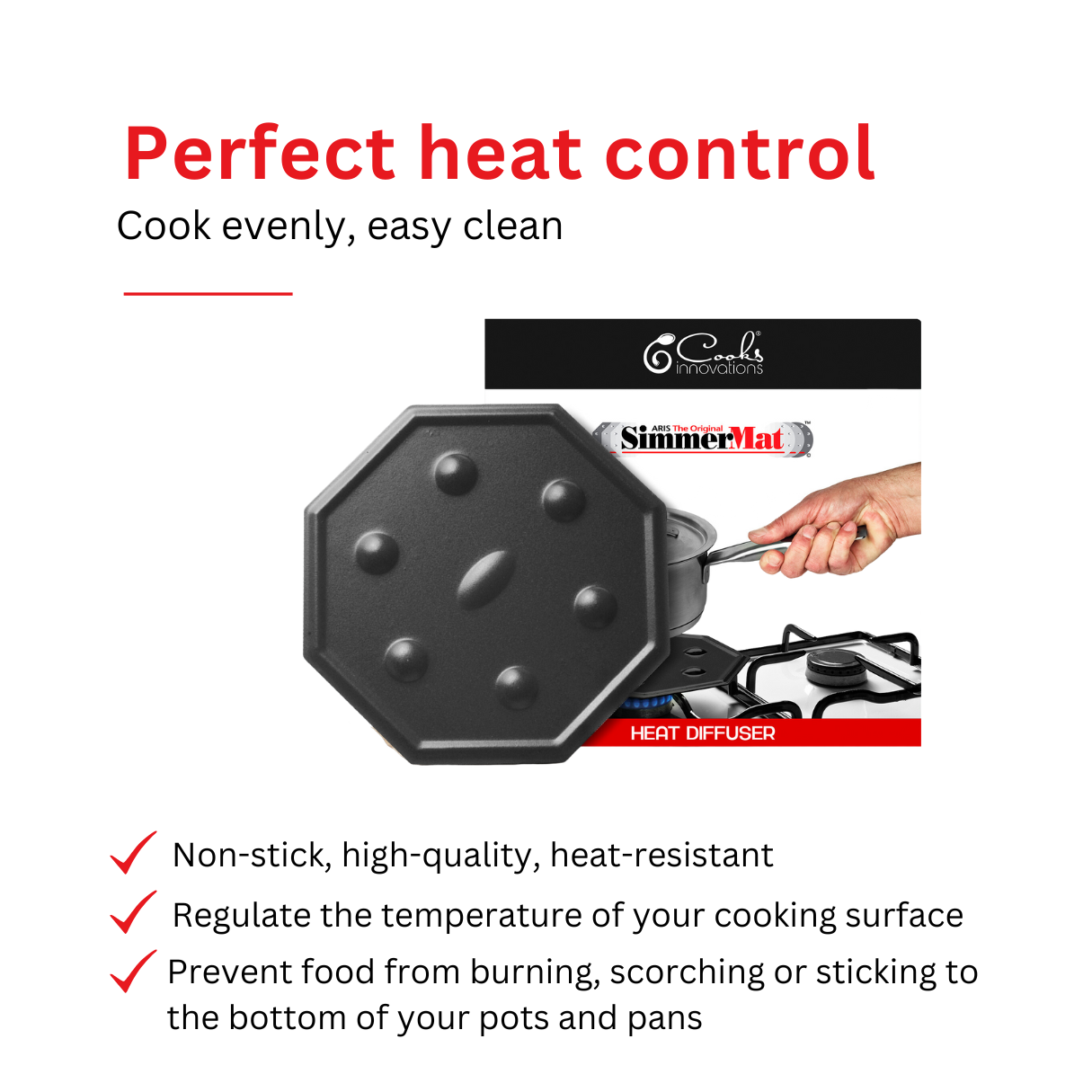 Cooks Innovations Simmermat Heat Diffuser at Julian Fairfield blog